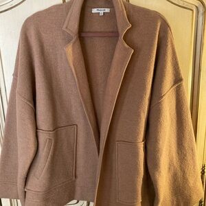 Madewell lisbon jacket sweater xl wide sleeve